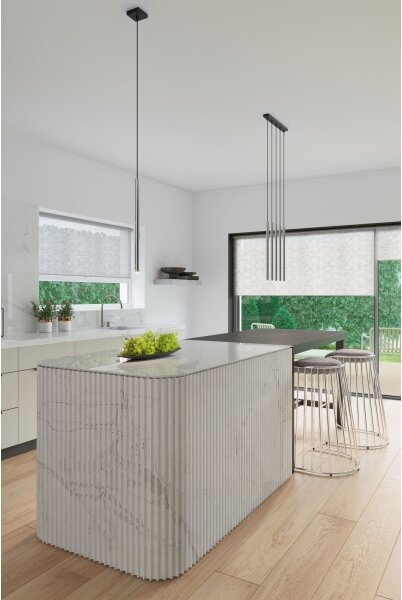 Sollux SL.1199 - Luster na lanku PASTELO 1xG9/8W/230V chróm