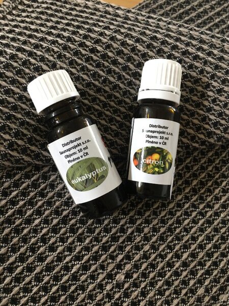 Saunaproject set esencií do sauny eukalyptus 10ml a citrón 10ml