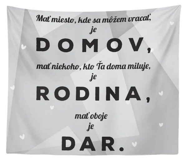 Sablio Deka Ži, Smej sa, Miluj: 150x120 cm