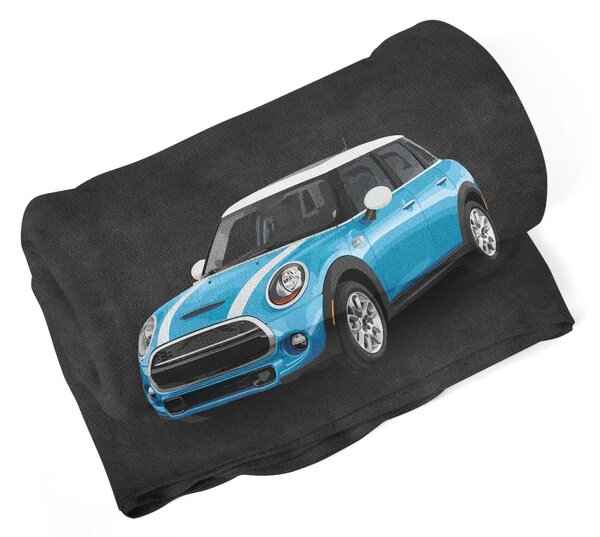 Sablio Deka Mini sedan Čierne pozadie - 150x120 cm