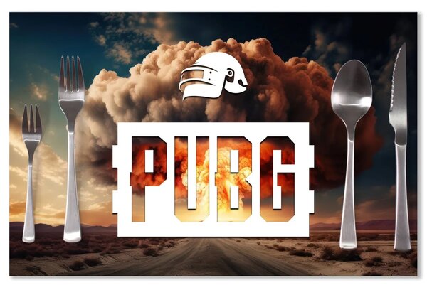 Sablio Prestieranie PUBG Explózia 1: 40x30cm