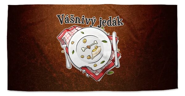 Sablio Uterák Vášnivý jedák - 30x50 cm