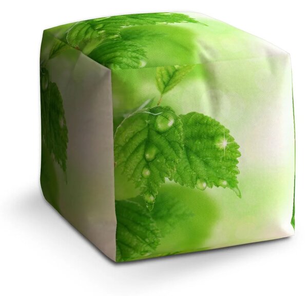 Sablio Taburet Listy 2 - 40x40x40 cm