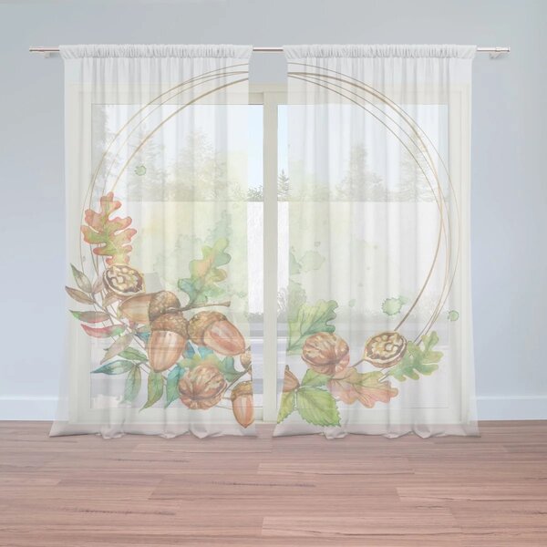 Sablio Záclony Dary jesene: 2ks 150x250cm