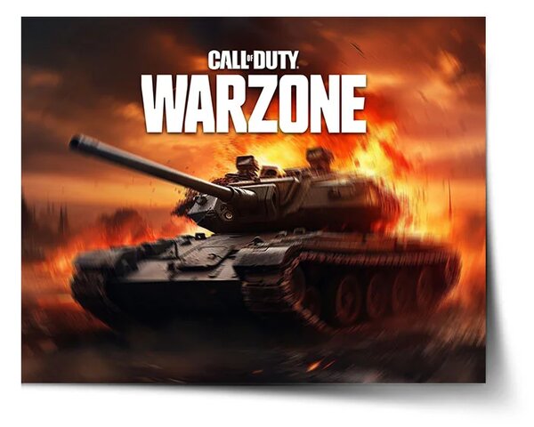 Sablio Plagát Call of Duty Warzone - tank - 60x40 cm