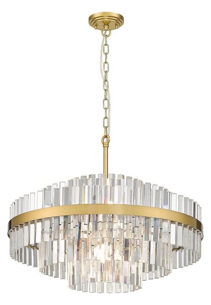 Zuma Line P0567-12A-2GAC - Luster na reťazi CONSTANTINOPLE 12xG9/28W/230V zlatá