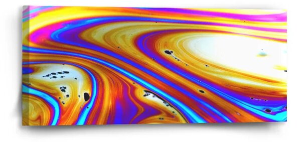 Sablio Obraz Farebná abstrakcia - 110x50 cm
