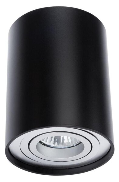 Bodové svietidlo TUBA 1xGU10/50W/230V čierna