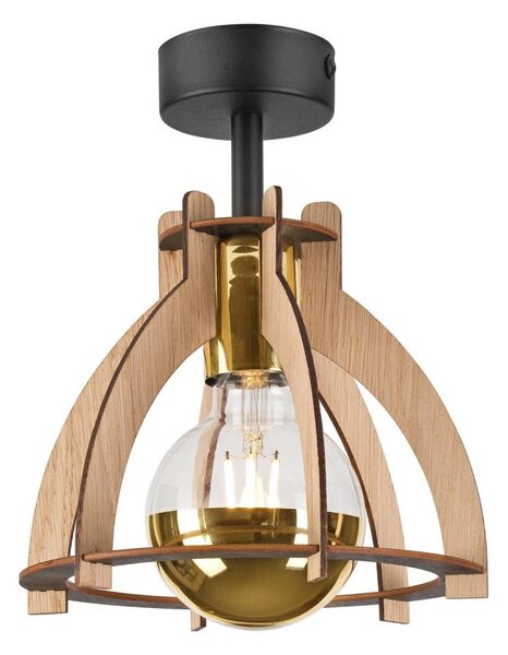 Prisadený luster LANDO 1xE27/15W/230V dub