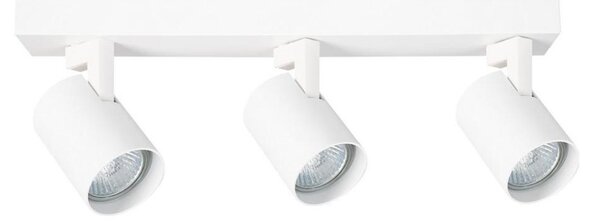 Bodové svietidlo VOLF 3xGU10/10W/230V biela
