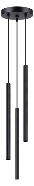 Sollux SL.1341 - Luster na lanku ARCHE 3xG9/8W/230V čierna