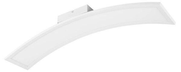 Reality Leuchten stropné LED svetlo Sigma, biele, 3 000 K, 2 600 lm, kovové, Biela / opálová, Obývacia izba / jedáleň, kov, Moderný, Stropné svetlo