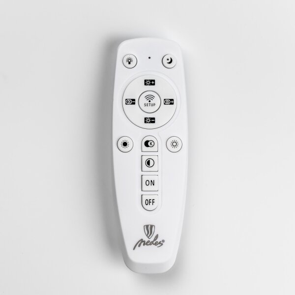 Brilagi - LED Stmievateľný prisadený luster TWIST LED/125W/230V 3000-6500K + DO
