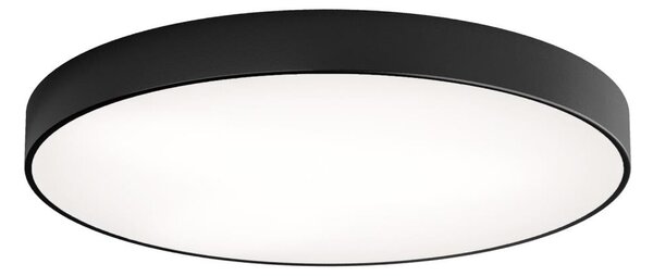 LED Stropné svietidlo CLEO LED/96W/230V 3000K pr. 80 cm čierna
