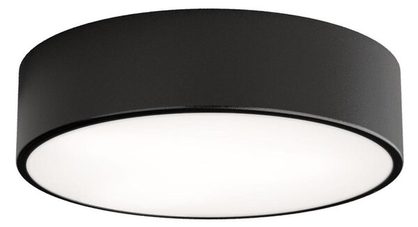 LED Stropné svietidlo CLEO LED/24W/230V 4000K pr. 30 cm čierna