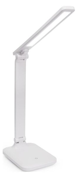 LED stmievateľná dotyková stolná lampa s USB portom REMUS LED/5W/230V biela