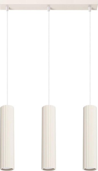 Sollux SL.1594 - Luster na lanku KARBON 3xGU10/10W/230V krémová