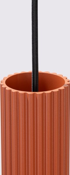 Brilagi - LED luster na lanku CRESTO 3xGU10/10W/230V červený