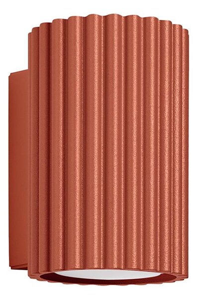 Sollux SL.1654 - Nástenné svietidlo KARBON 1xGU10/10W/230V červená
