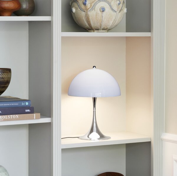 Stolná lampa Panthella 250 Opal Grey/Chrome