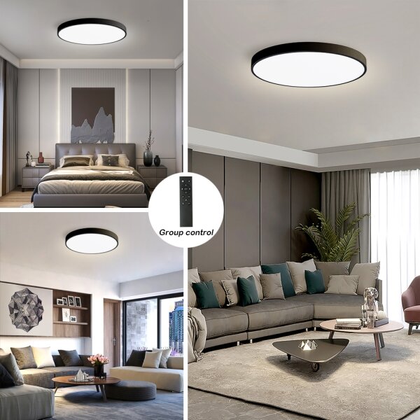 Brilagi - LED stmievateľné svietidlo POOL SMART LED/100W/230V pr. 80 cm Wi-Fi Tuya čierna +DO