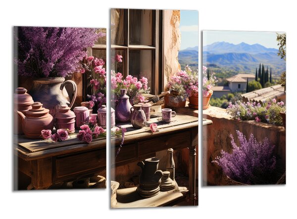 Obraz na plátne Výhľad v Provence