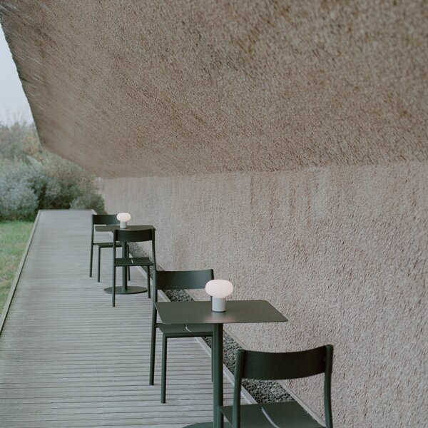Záhradný stolík May Bistro, Ø90, Dark Green – New Works