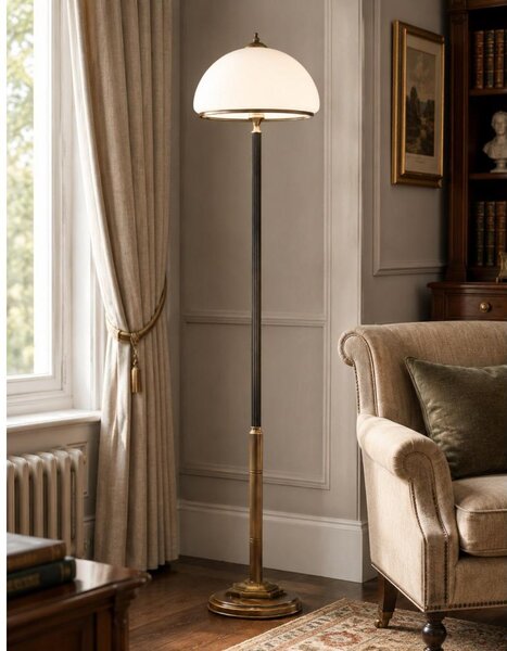 Brilagi - Stojacia lampa TAURUS 2xE27/15W/230V bronz