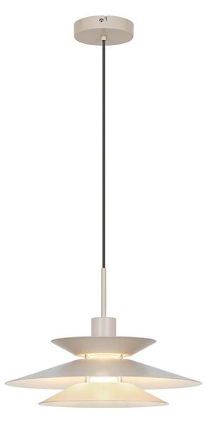 Luster na lanku STEVI 1xE27/40W/230V béžová