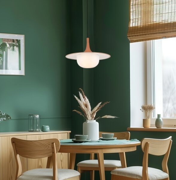 Luster na lanku FRED 1xG9/10W/230V hnedá