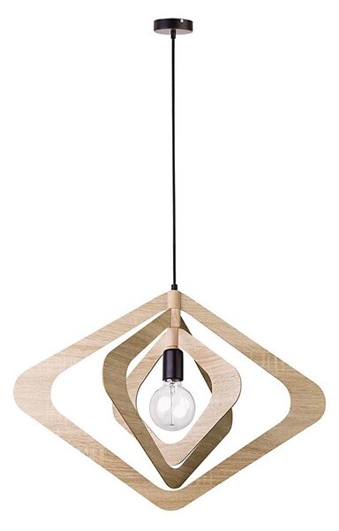 Závesný luster ROXIE 1xE27/15W/230V hnedý