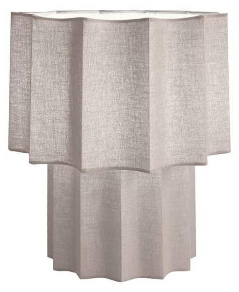 Stolová lampa WAVY 1xE27/14W/230V šedá