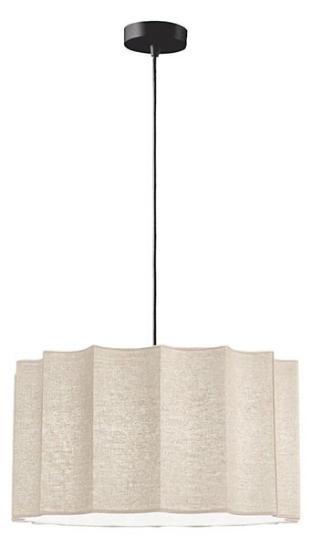 Luster na lanku WAVY 1xE27/14W/230V béžový