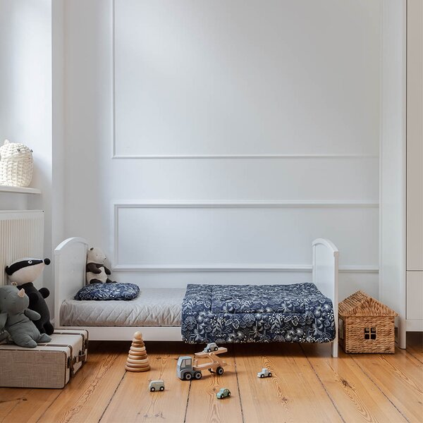 WO Safe Dreams Detská postieľka 2v1 Starlight Cot Bed 140x70