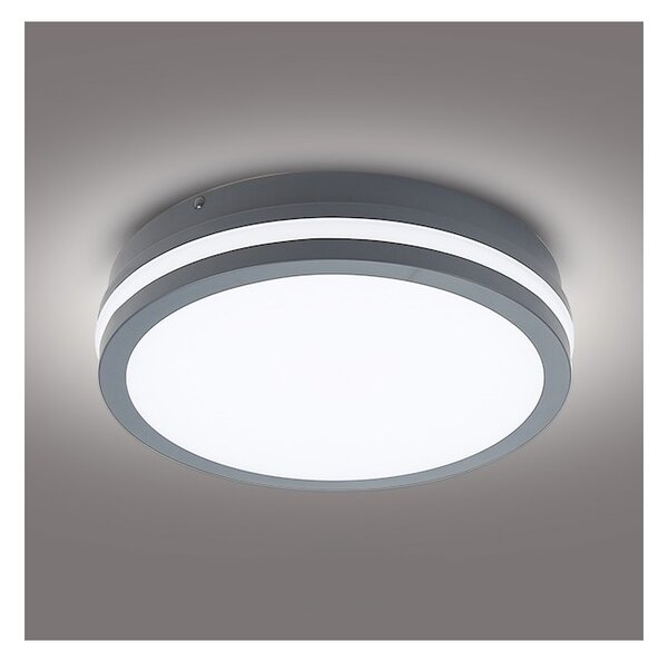 Brilagi - LED vonkajšie svietidlo so senzorom BENE LED/24W/230V priemer 26 cm IP54
