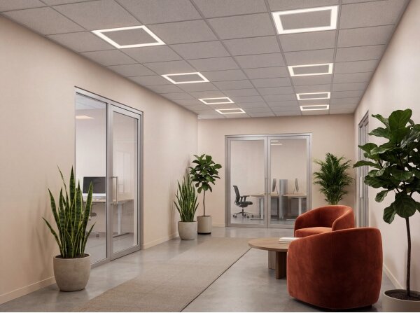 Kanlux 46070 - LED Podhľadový rám AVAR LED/32W/230V 3000/4000/6000K 60x60 cm UGR<19