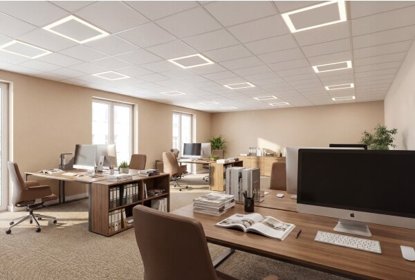Kanlux 46070 - LED Podhľadový rám AVAR LED/32W/230V 3000/4000/6000K 60x60 cm UGR<19