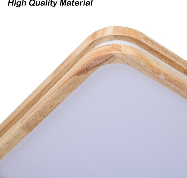 Brilagi - LED stmievateľné svietidlo MOLINA SQUARE LED/48W/230V dub 40x40 cm + diaľkové ovládanie