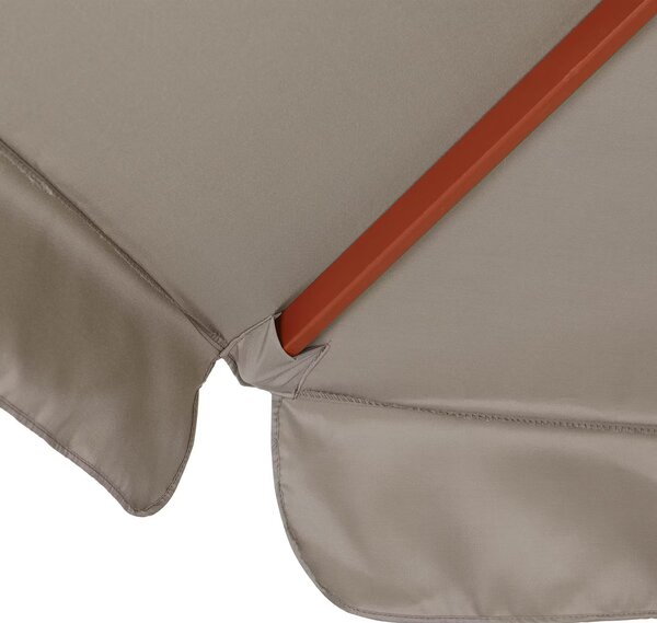 Záhradný slnečník Ø330 cm - taupe