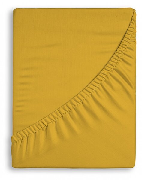 Prestieradlo Medově žluté JERSEY STANDARD Jersey 120/200/25