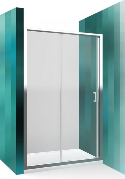 Roltechnik Lega line sprchové dvere LLD2 1600 brillant/transparent