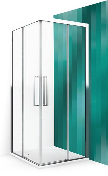 Roltechnik Exclusive line sprchové dvere ECS2L 900 brillant/transparent
