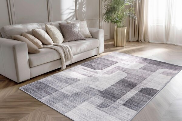 PLOCHO TKANÝ KOBEREC, 80/150 cm strieborná Kayoom - Online Only bytové doplnky, Online Only