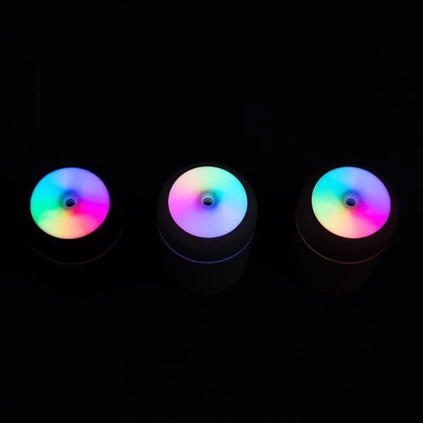 H2o Color RGB svetelný zvlhčovač - sivý 300 ml