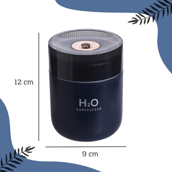 Zvlhčovač vzduchu Spirit RGB - GXZ-J910 - 380 ml - tmavomodrý