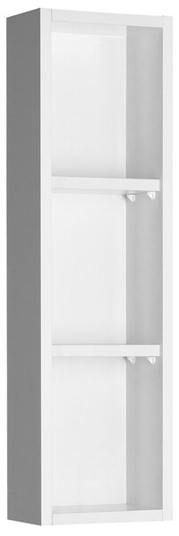 Zoja 45463 horná skrinka k zrkadlu, 20x70x12 cm, biela