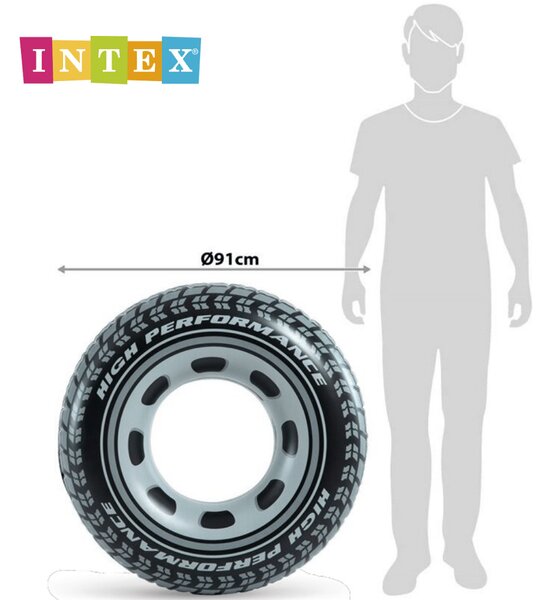 Gumový plavecký kruh INTEX - 59252np
