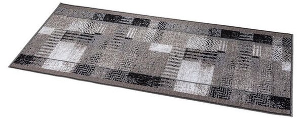 Kusový behúň Patchwork šedá 67 x 150 cm