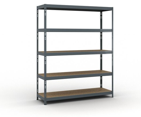 Policový regál 1+1 ZADARMO, 1966x1600x500 mm, nosnosť 350 kg