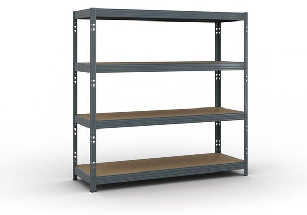 Policový regál 1+1 ZADARMO, 1853x1800x600 mm, nosnosť 600 kg